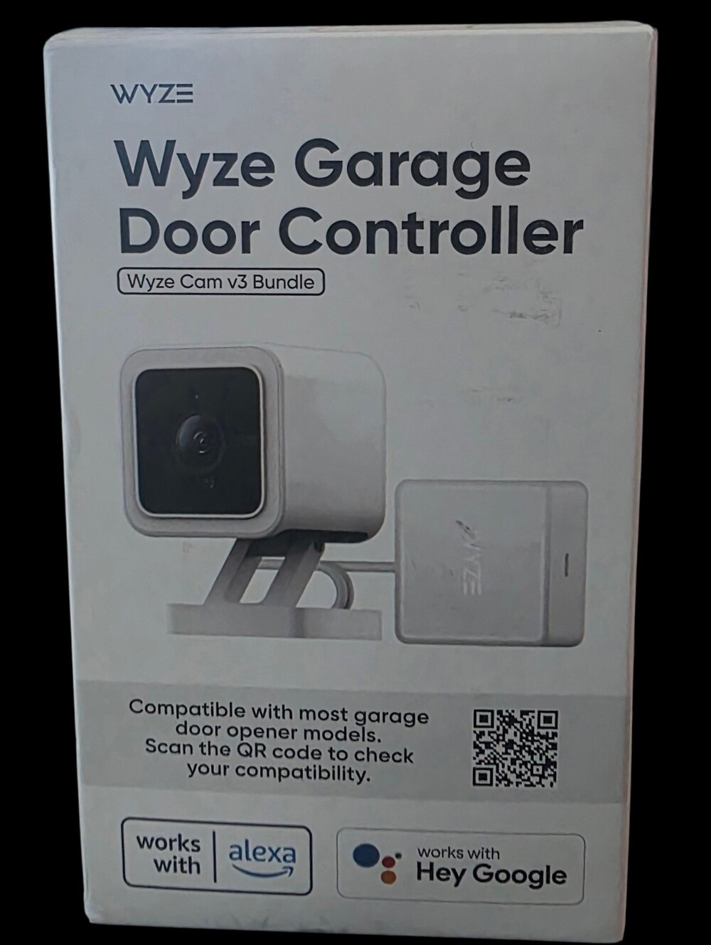 Wyze Garage Door Controller Bundle - White and Black